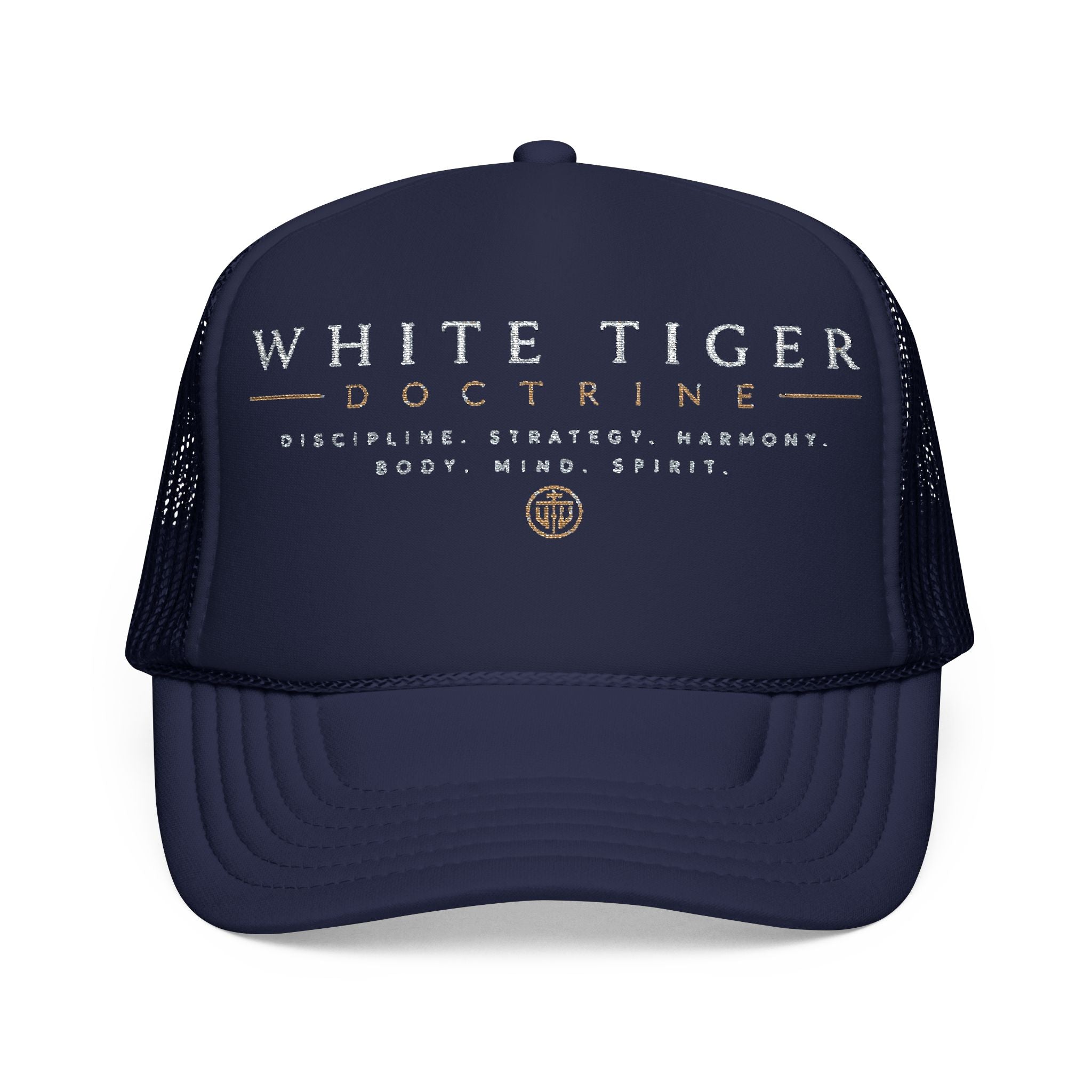 White Tiger Doctrine Unisex Trucker Hat