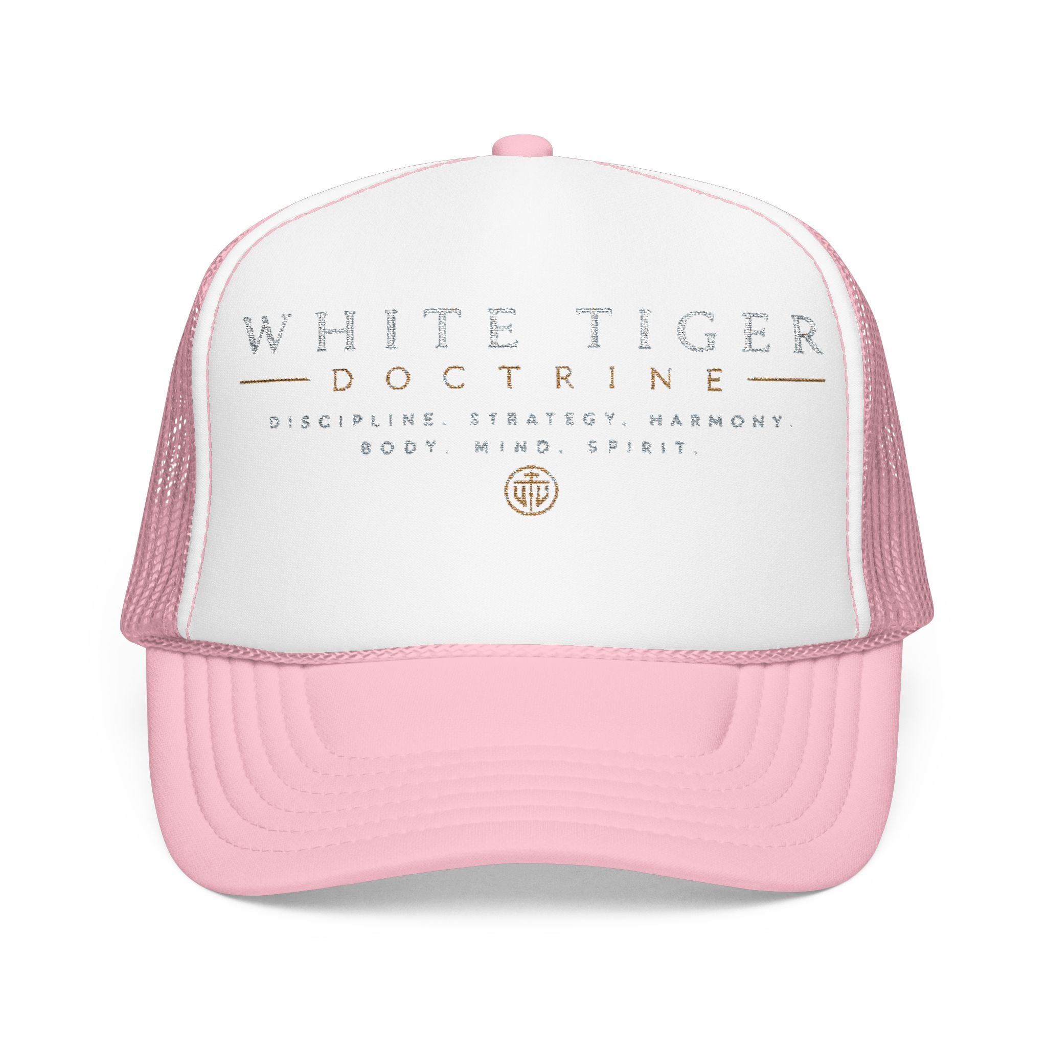 White Tiger Doctrine Unisex Trucker Hat