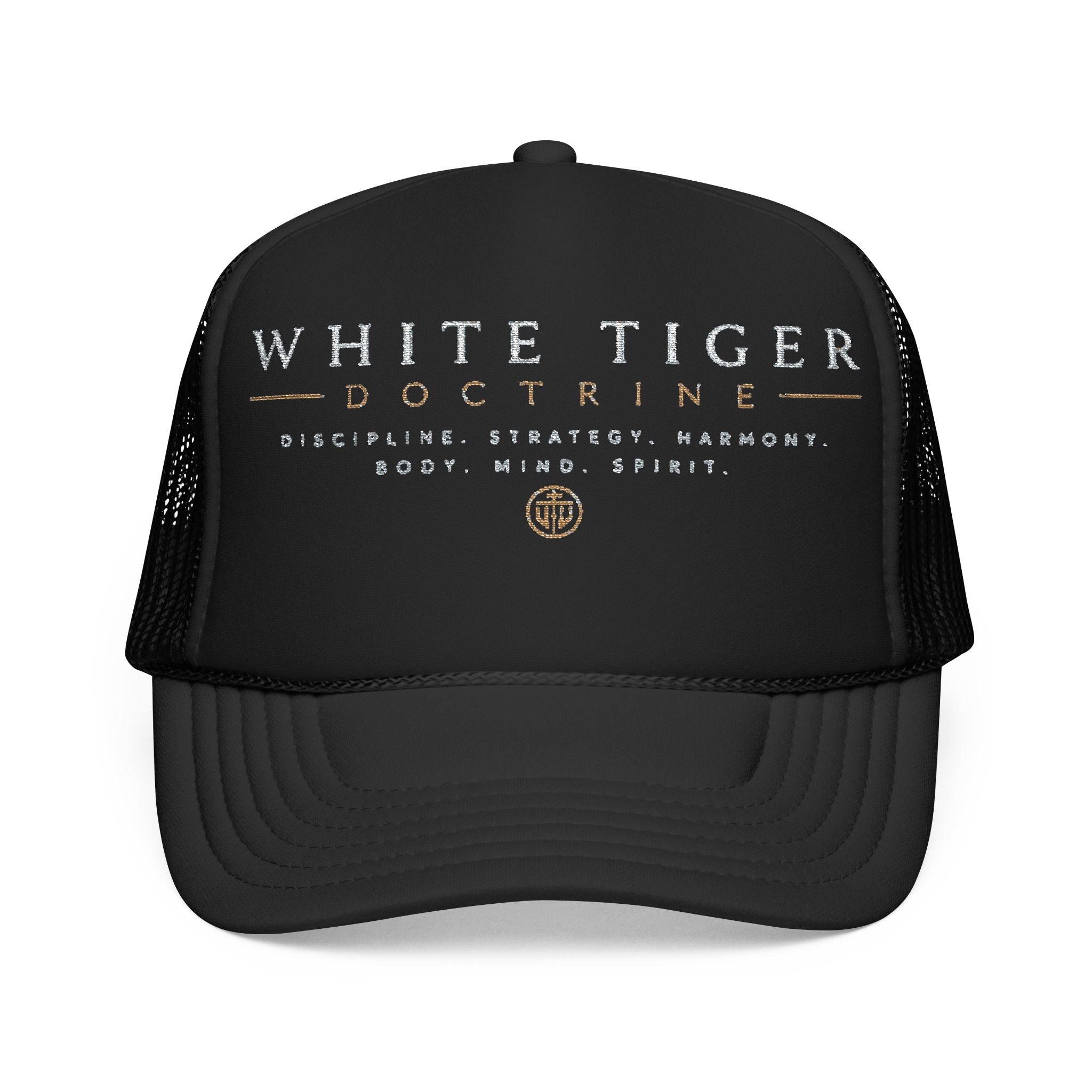 White Tiger Doctrine Unisex Trucker Hat