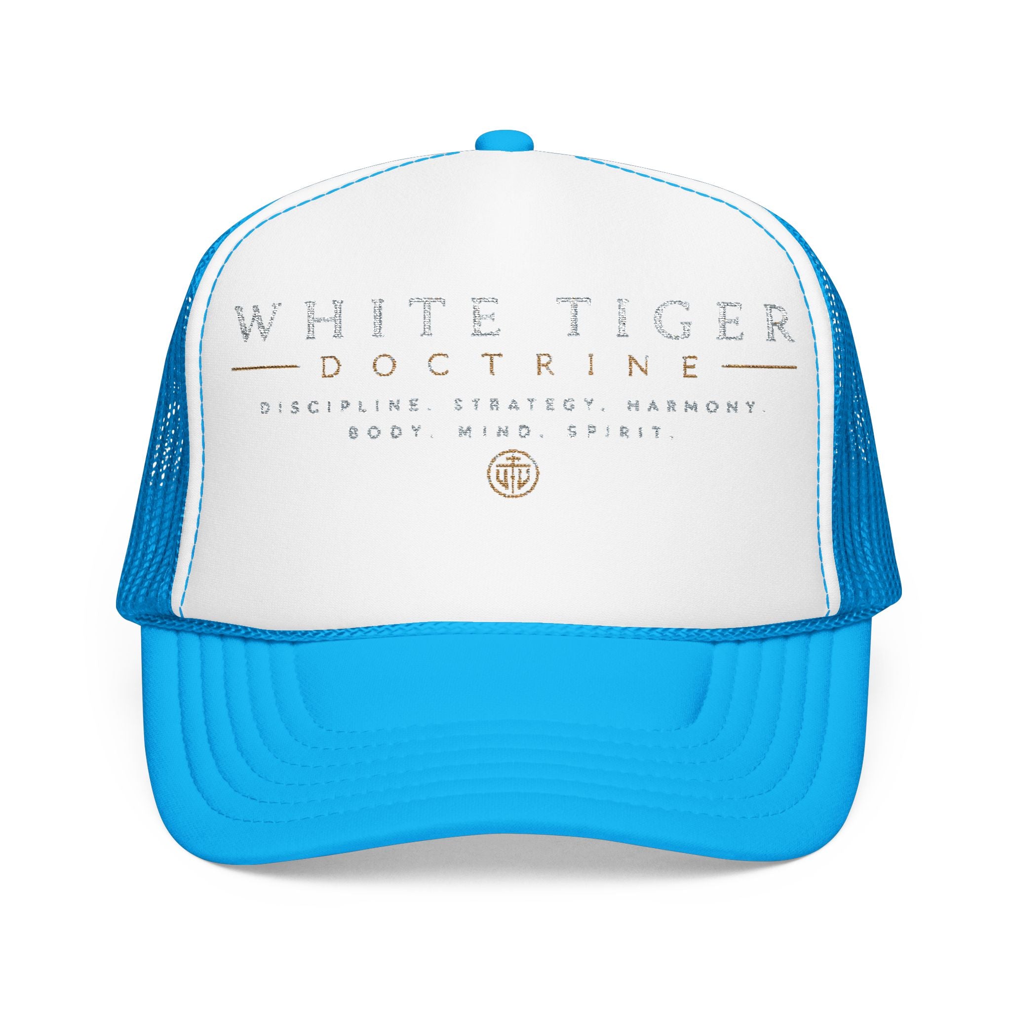 White Tiger Doctrine Unisex Trucker Hat